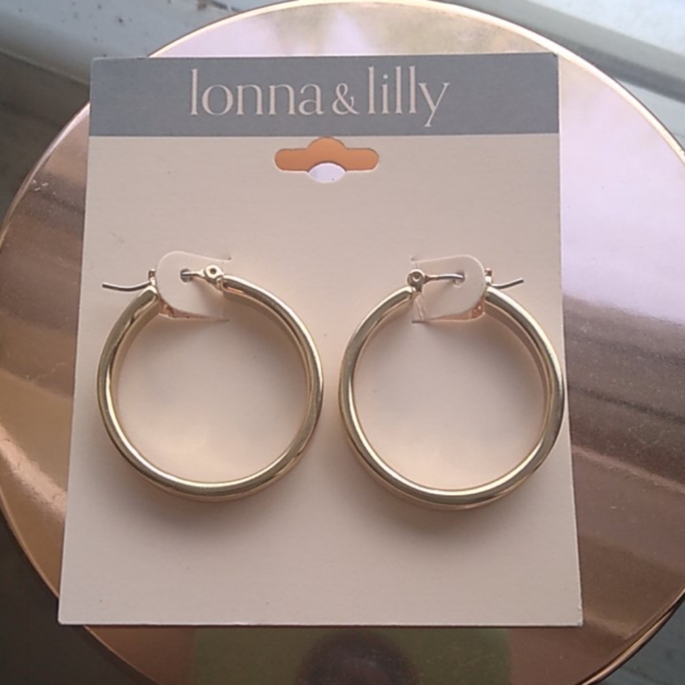Gold Hoop Earrings